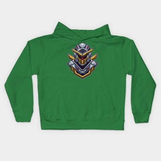 Robotic knight Kids Hoodie